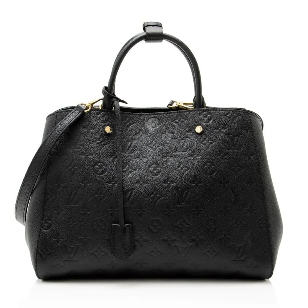 Louis Vuitton Monogram Empreinte Montaigne GM Satchel